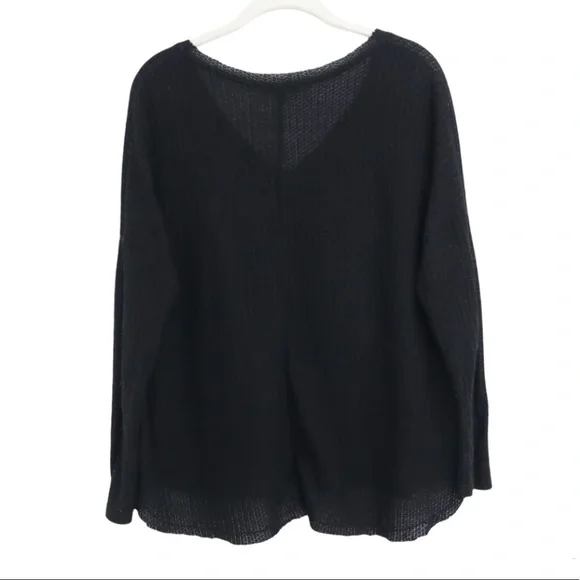 Fashion Nova Waffle V-Neck Lounge Top - Picture 7 of 8